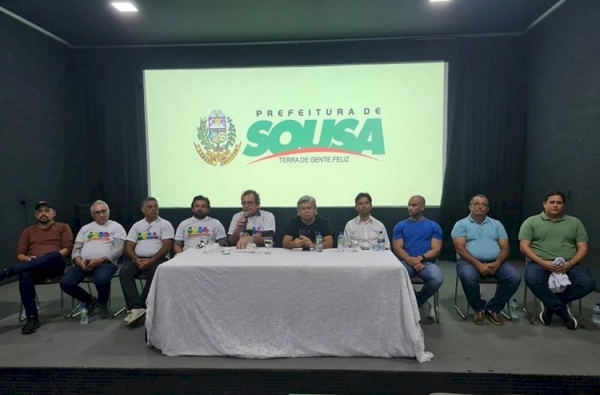 Com presença do prefeito Tyrone e do vice-prefeito Zenildo, Prefeitura de Sousa promove audiência pública para apresentação da LOA 2023